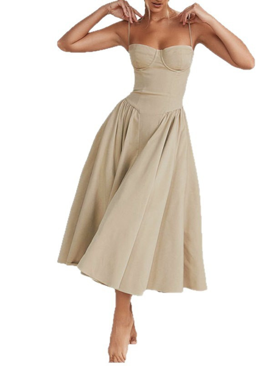 Vestido Elegante Feminino Alcinha | ELAVSO.BR
