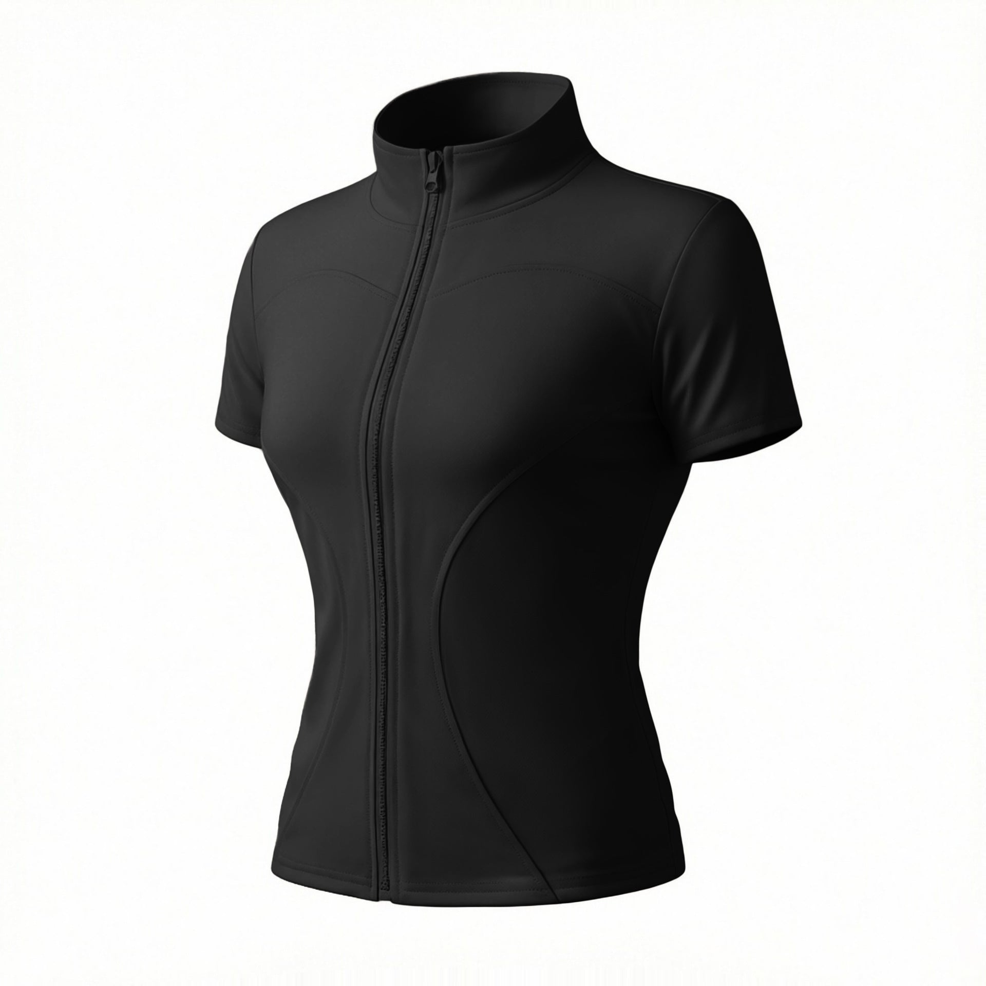 Jaqueta Esportiva Feminina Manga Curta