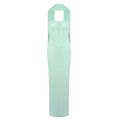 Em Stock | Vestido Longo Verde Menta Verde Praia Sem Alças para Mulher, Fita Longa Esvoaçante em forma de Espinha de Peixe, Atmosfera Suave