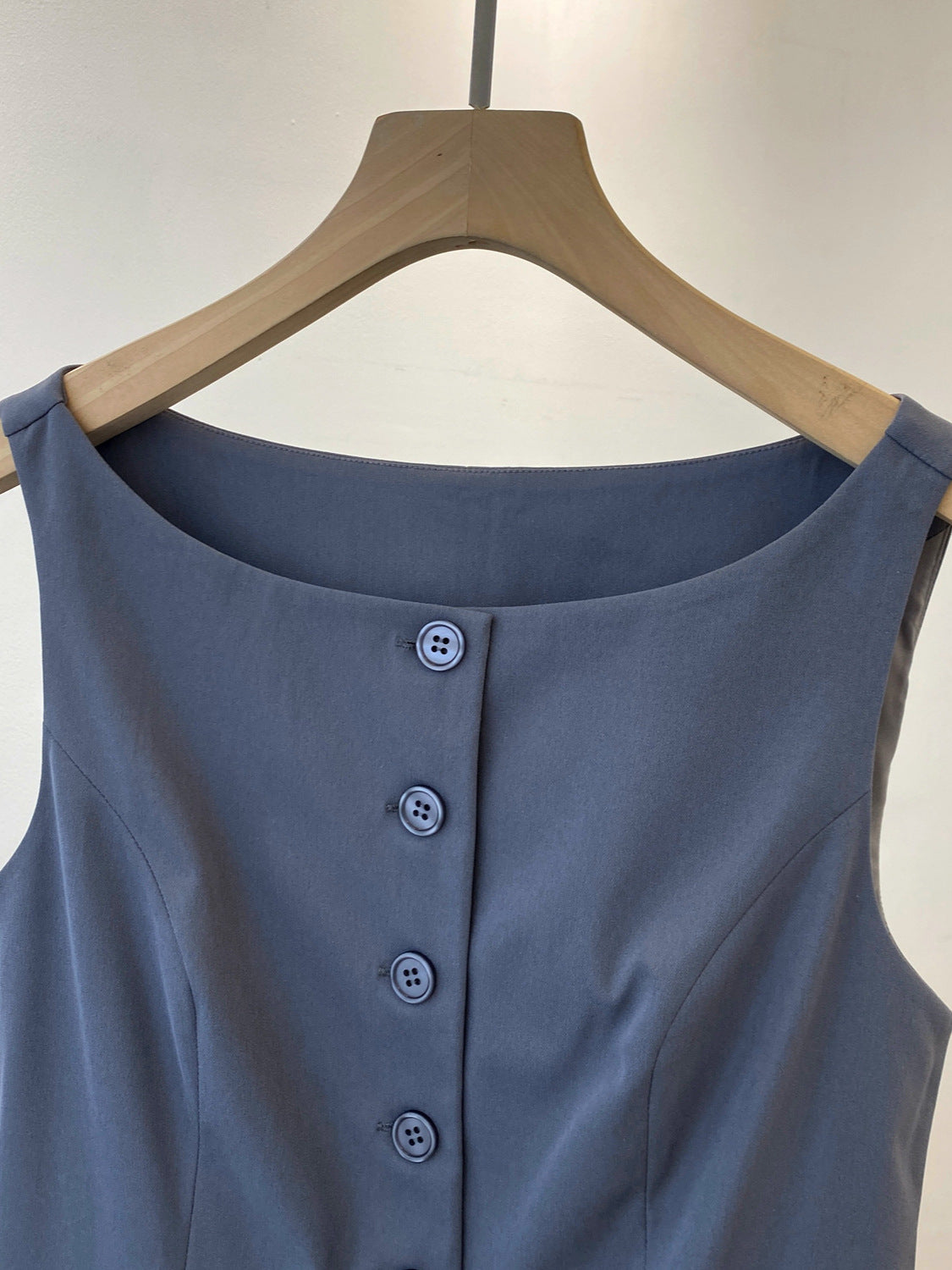 Conjunto Colete + Saia Cinza