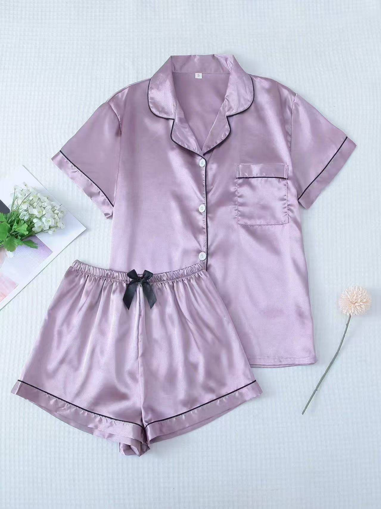 Pijama seda Feminino
