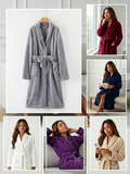 Robe, robe de flanela de inverno, robe feminino primavera e outono, robe masculino, robe masculino para todas as estações